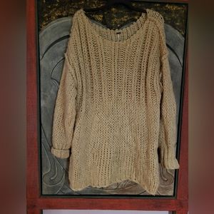 FREE PEOPLE BE THERE PULLOVER TUNIC- L EUC!!